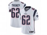 New England Patriots #62 Joe Thuney Vapor Untouchable Limited White NFL Jersey
