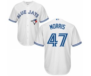 Toronto Blue Jays #47 Jack Morris Replica White Home Baseball Jersey