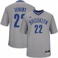 Brooklyn Nets #22 Caris LeVert Authentic Gray Alternate NBA Jersey