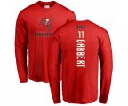 Tampa Bay Buccaneers #11 Blaine Gabbert Red Backer Long Sleeve T-Shirt