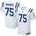 Indianapolis Colts #75 Jack Mewhort Elite White NFL Jersey