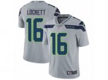 Seattle Seahawks #16 Tyler Lockett Vapor Untouchable Limited Grey Alternate NFL Jersey