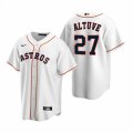 Nike Houston Astros #27 Jose Altuve White Home Stitched Baseball Jersey