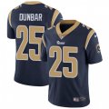Los Angeles Rams #25 Lance Dunbar Navy Blue Team Color Vapor Untouchable Limited Player NFL Jersey