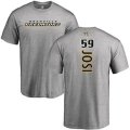 Nashville Predators #59 Roman Josi Ash Backer T-Shirt