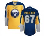Reebok Buffalo Sabres #67 Benoit Pouliot Authentic Gold New Third NHL Jersey
