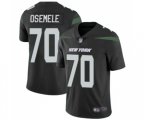 New York Jets #70 Kelechi Osemele Black Alternate Vapor Untouchable Limited Player Football Jersey
