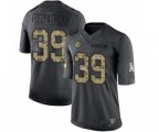 Pittsburgh Steelers #39 Minkah Fitzpatrick Limited Black 2016 Salute to Service Football Jersey