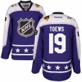 Chicago Blackhawks #19 Jonathan Toews Premier Purple Central Division 2017 All-Star NHL Jersey
