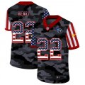 Tennessee Titans #22 Derrick Henry Camo Flag Nike Limited Jersey