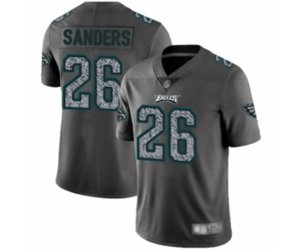 Philadelphia Eagles #26 Miles Sanders Limited Gray Static Fashion Football Jersey