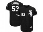 Chicago White Sox #53 Melky Cabrera Black Flexbase Authentic Collection MLB Jersey