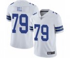 Dallas Cowboys #79 Trysten Hill White Vapor Untouchable Limited Player Football Jersey