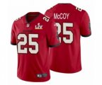 Tampa Bay Buccaneers #25 LeSean McCoy Red 2021 Super Bowl LV Jersey