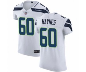 Seattle Seahawks #60 Phil Haynes White Vapor Untouchable Elite Player Football Jersey