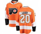 Philadelphia Flyers #20 Taylor Leier Fanatics Branded Orange Home Breakaway NHL Jersey