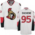 Ottawa Senators #95 Matt Duchene Authentic White Away NHL Jersey