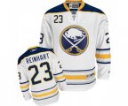 Reebok Buffalo Sabres #23 Sam Reinhart Authentic White Away NHL Jersey