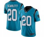 Carolina Panthers #20 Jordan Scarlett Blue Alternate Vapor Untouchable Limited Player Football Jersey