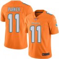 Miami Dolphins #11 DeVante Parker Elite Orange Rush Vapor Untouchable NFL Jersey