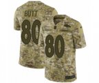 Denver Broncos #80 Jake Butt Limited Camo 2018 Salute to Service NFL Jersey