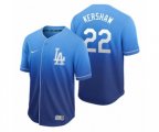 Los Angeles Dodgers Clayton Kershaw Royal Fade Nike Jersey