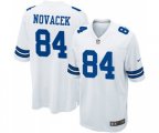 Dallas Cowboys #84 Jay Novacek Game White Football Jersey