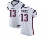 New England Patriots #13 Phillip Dorsett White Vapor Untouchable Elite Player Football Jersey
