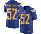 Los Angeles Chargers #52 Denzel Perryman Limited Electric Blue Rush Vapor Untouchable Football Jersey