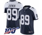 Dallas Cowboys #89 Blake Jarwin Navy Blue Throwback Alternate Vapor Untouchable Limited Player 100th Season Football Jersey