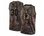 Dallas Mavericks #30 Seth Curry Swingman Camo Realtree Collection Basketball Jersey