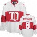 Detroit Red Wings #8 Justin Abdelkader Premier White Third NHL Jersey