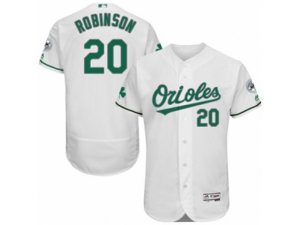 Baltimore Orioles #20 Frank Robinson White Celtic Flexbase Authentic Collection MLB Jersey