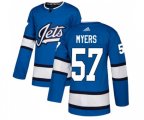 Winnipeg Jets #57 Tyler Myers Premier Blue Alternate NHL Jersey