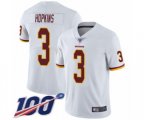 Washington Redskins #3 Dustin Hopkins White Vapor Untouchable Limited Player 100th Season Football Jersey