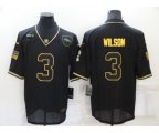 Nike Denver Broncos #3 Russell Wilson Black 2020 Salute To Service Limited Jersey