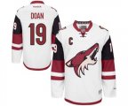 Arizona Coyotes #19 Shane Doan Authentic White Away Hockey Jersey