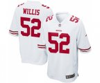 San Francisco 49ers #52 Patrick Willis Game White Football Jersey
