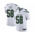 New York Jets #58 Darron Lee White Vapor Untouchable Limited Player Football Jersey