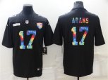 Las Vegas Raiders #17 Davante Adams Black Crucial Catch Limited Stitched Jersey