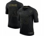 Indianapolis Colts #53 Darius Leonard 2020 Salute To Service Limited Jersey Black