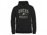 Anaheim Ducks Black Camo Stack Pullover Hoodie