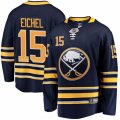Buffalo Sabres #15 Jack Eichel Fanatics Branded Navy Blue Home Breakaway NHL Jersey