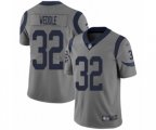 Los Angeles Rams #32 Eric Weddle Limited Gray Inverted Legend Football Jersey