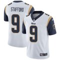 Los Angeles Rams #9 Matthew Stafford White Stitched NFL Vapor Untouchable Limited Jersey