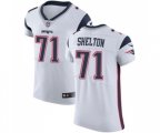 New England Patriots #71 Danny Shelton White Vapor Untouchable Elite Player Football Jersey