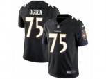 Baltimore Ravens #75 Jonathan Ogden Vapor Untouchable Limited Black Alternate NFL Jersey