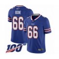 Buffalo Bills #66 Russell Bodine Royal Blue Team Color Vapor Untouchable Limited Player 100th Season Football Jersey