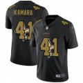 New Orleans Saints #41 Alvin Kamara Black Nike Black Shadow Edition Limited Jersey