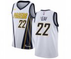 Indiana Pacers #22 T. J. Leaf White Swingman Jersey - Earned Edition